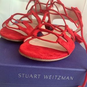 Stuart Weitzman Sandals roman women suede